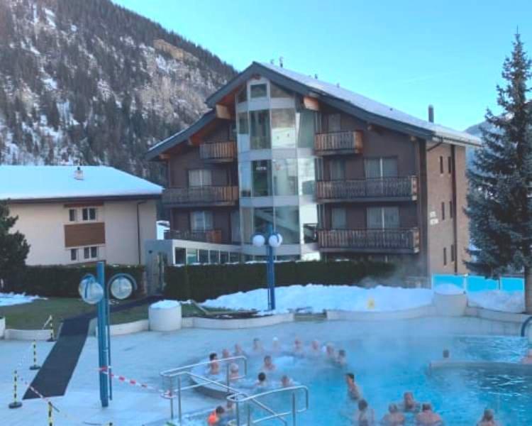 Hotel Viktoria-Leukerbad-Therme Kültér fotó