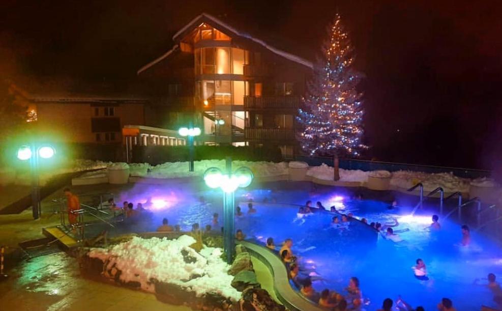 Hotel Viktoria-Leukerbad-Therme Kültér fotó