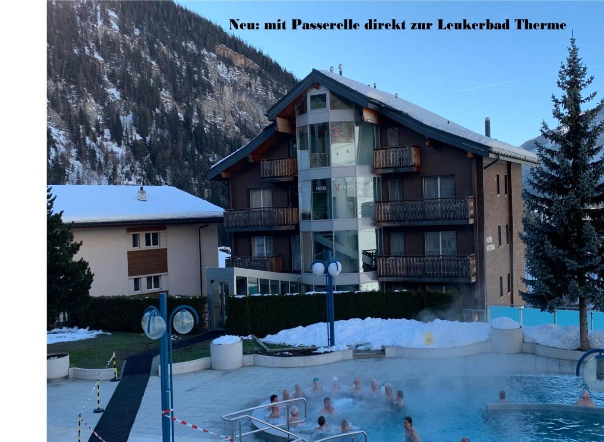 Hotel Viktoria-Leukerbad-Therme Kültér fotó